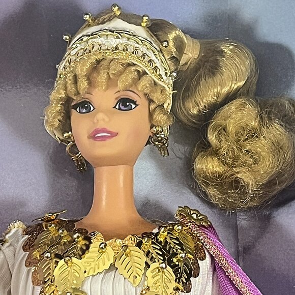 Vintage 1995 Mattel Grecian Goddess Barbie The Great Eras Collection Doll #15005 - Picture 6 of 12